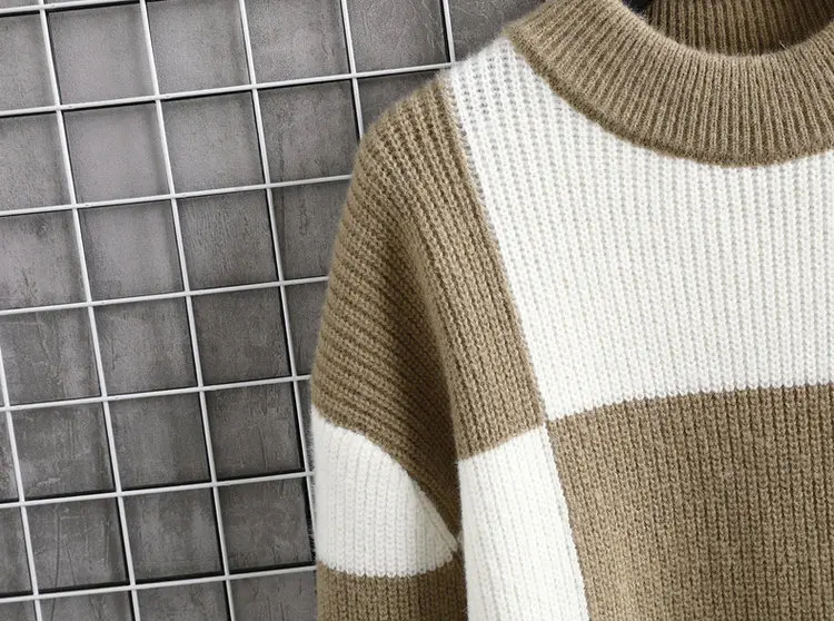 Color patch trui