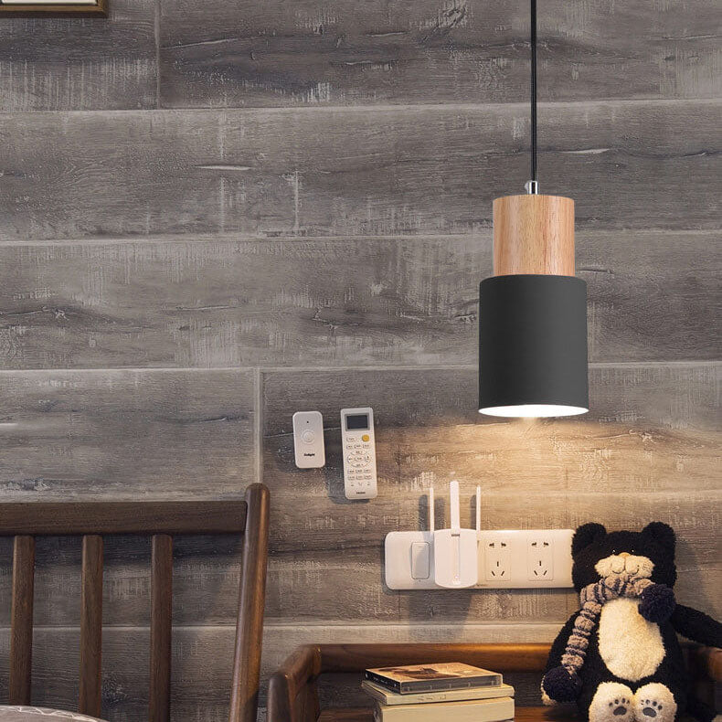 Minimalistische LED cilinder hanglamp — afbeelding 18