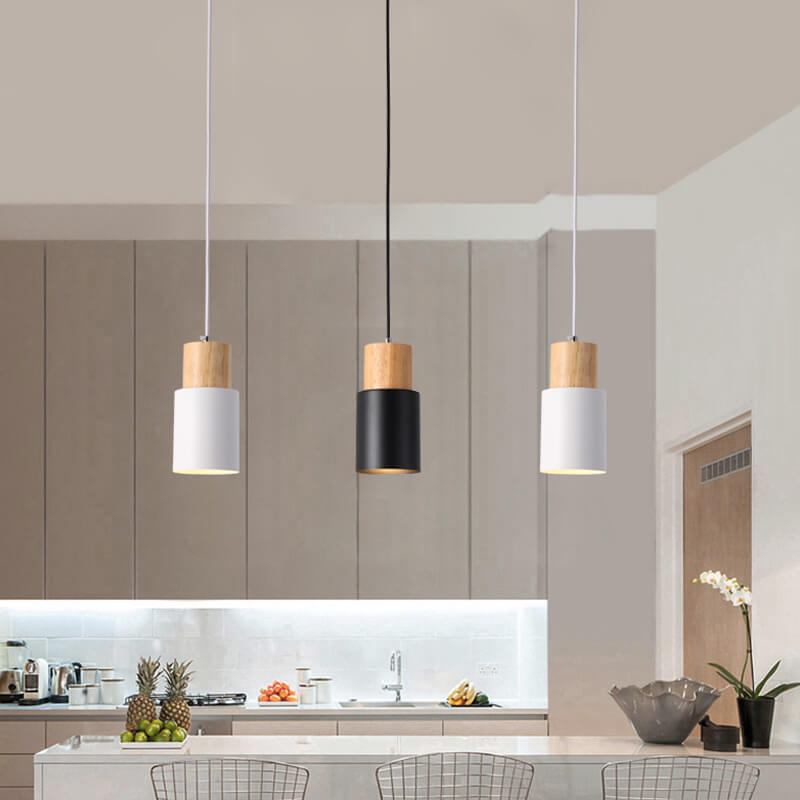 Minimalistische LED cilinder hanglamp — afbeelding 9