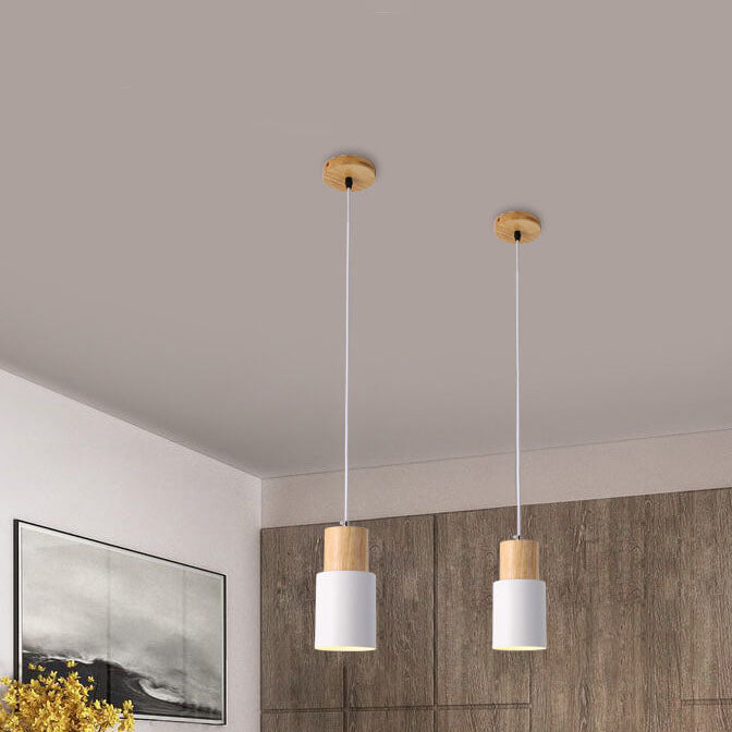 Minimalistische LED cilinder hanglamp