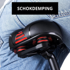 Ergonomisch gel fietszadel