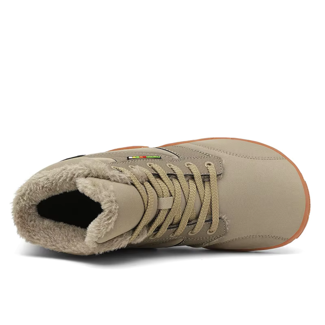 Heren winter sneakers gevoerd & met antislipzool