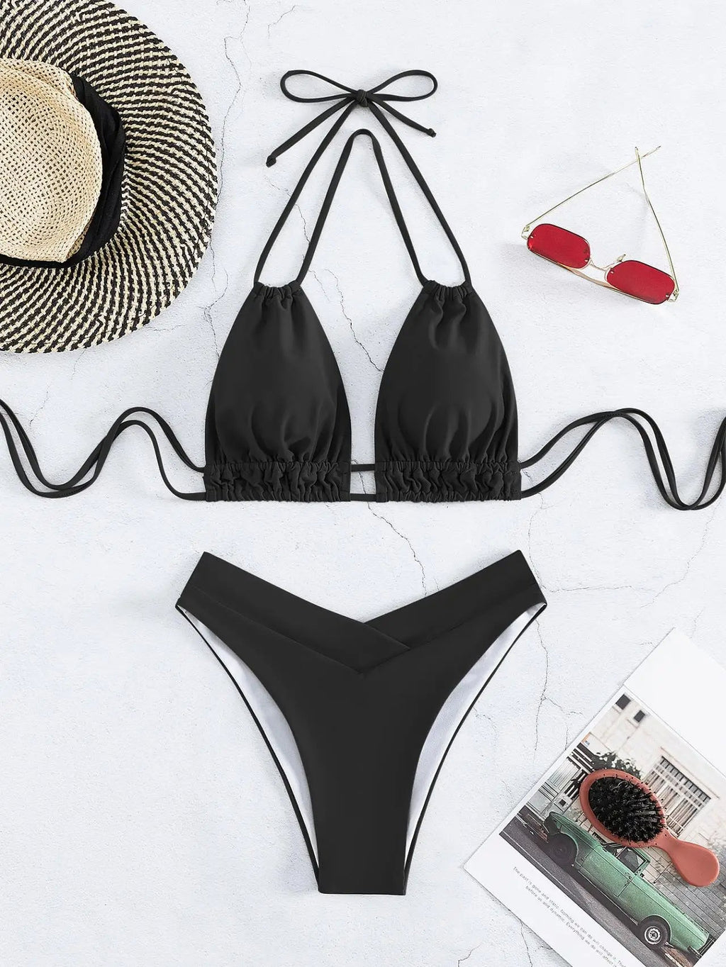 Alexandra plus-size bikini