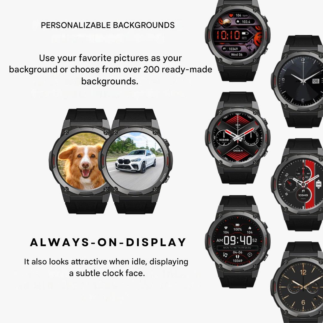 Smartwatch voor buitengebruik TitanCore 7X