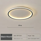 Scandinavische ronde plafondlamp – Noor