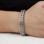 Slangenkettingarmband voor heren — afbeelding 5