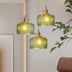 Kristallen vintage hanglamp
