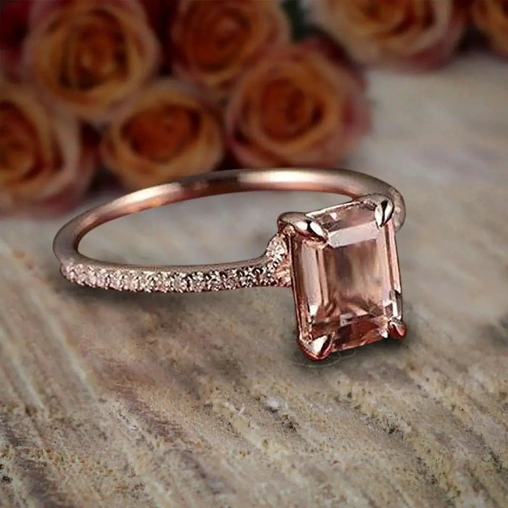 Vintage morganiet ring