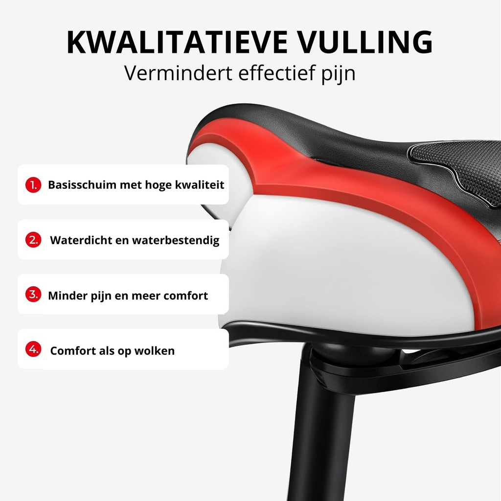 Ergonomisch gel fietszadel