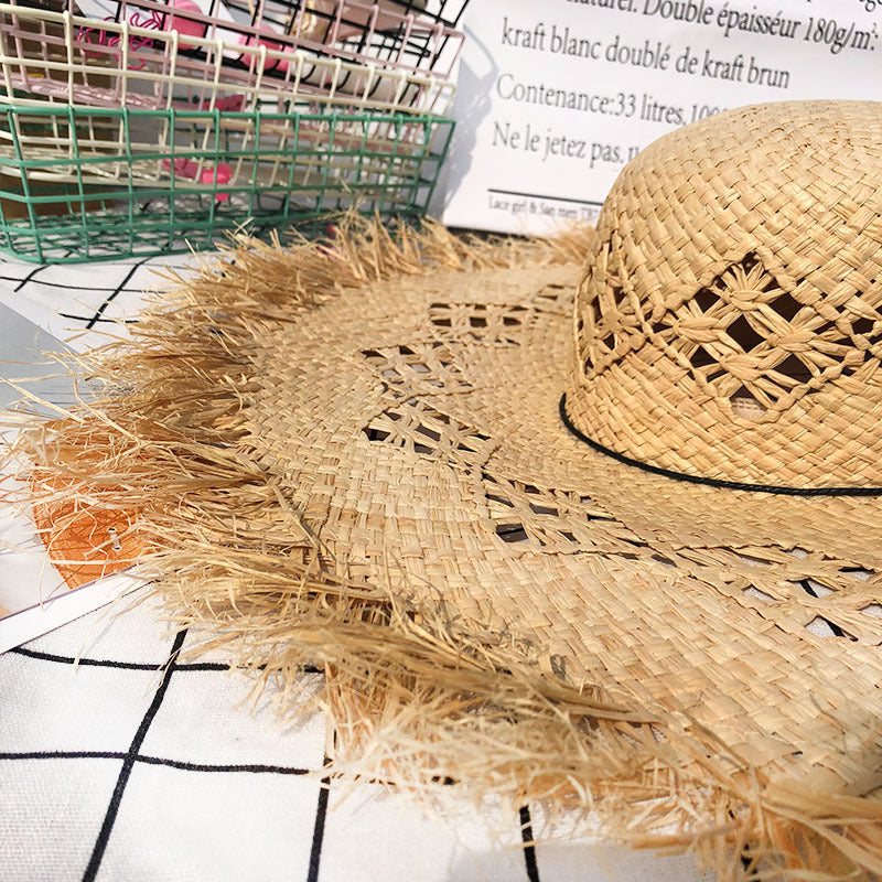 Zomer floppy panama hoed dames
