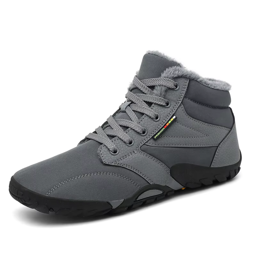 Heren winter sneakers gevoerd & met antislipzool