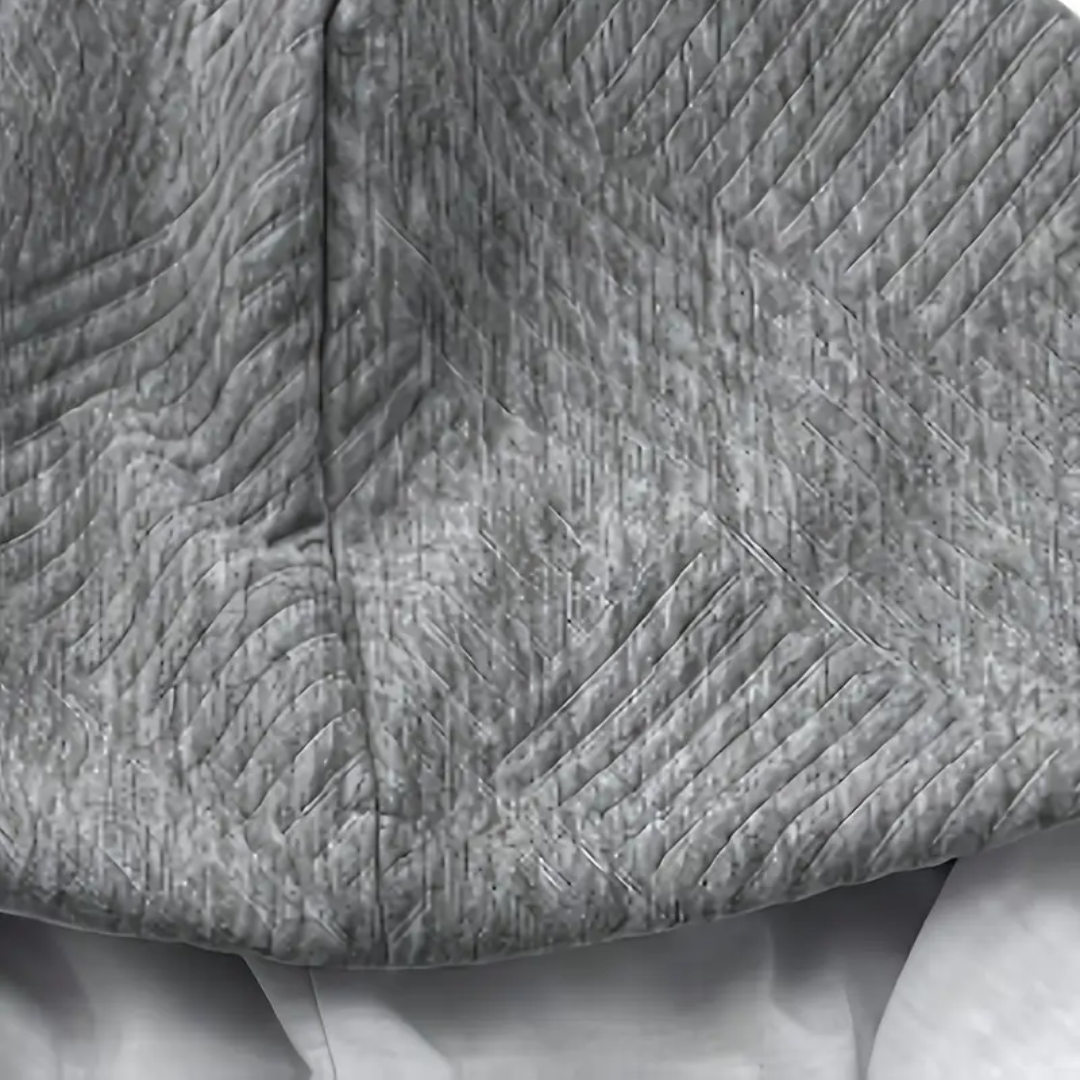 Outdoor heren hoodie met comfort-stretch & knoopsluiting