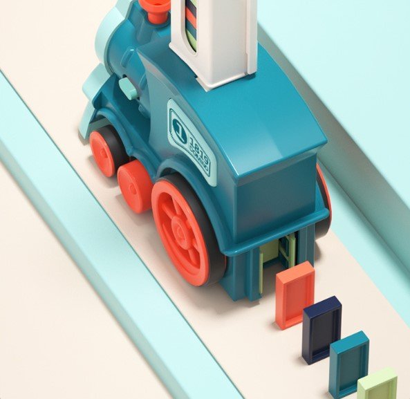 Automatische dominotreinset
