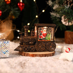 Kerst muziekdoos trein