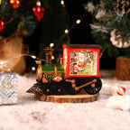 Kerst muziekdoos trein