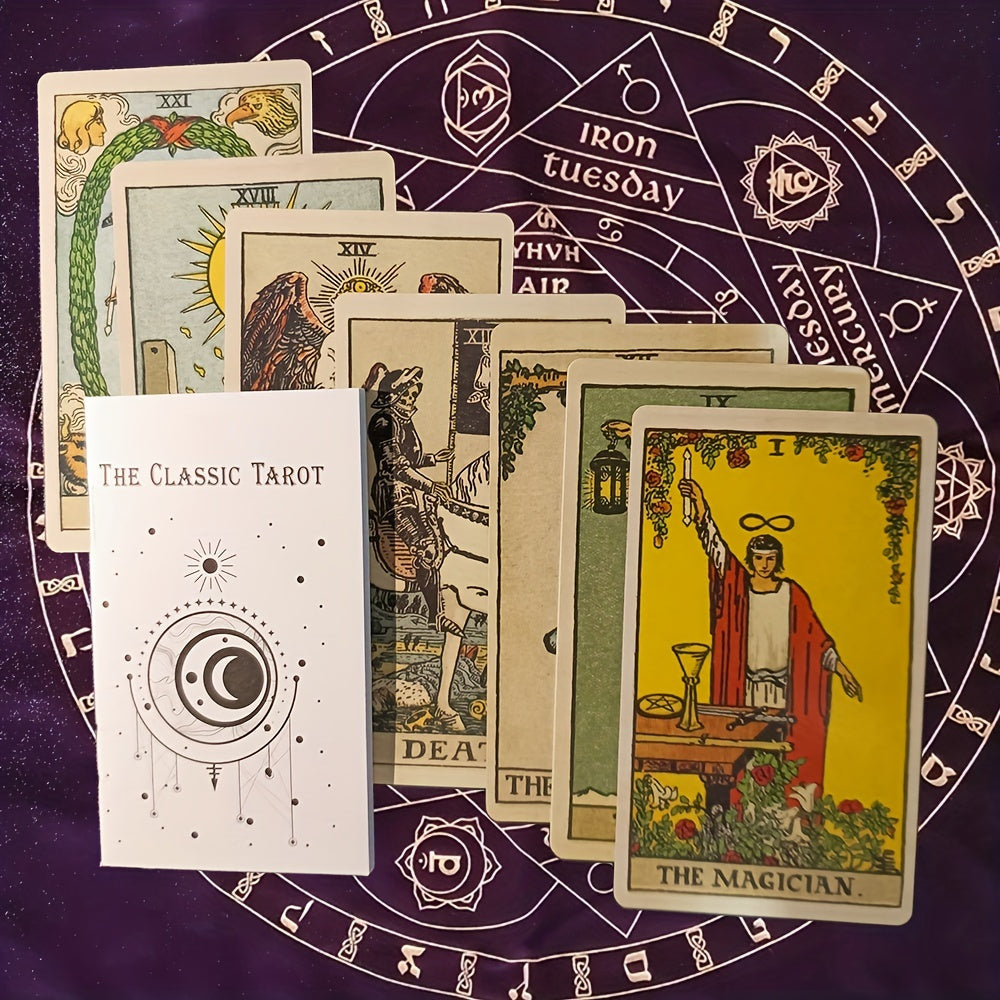 Tarotkaartenset (78 kaarten)