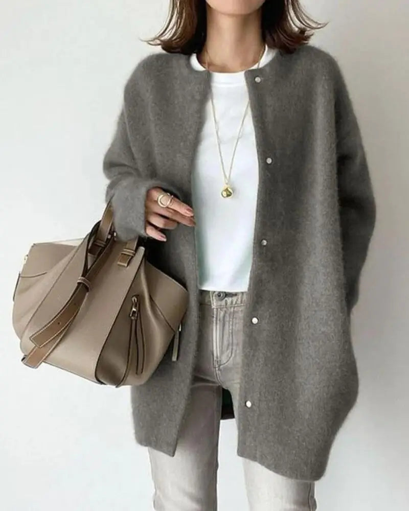 Wol-Mohair damesvest