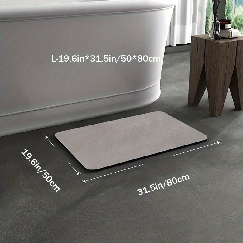 Antislip diatomee badmat