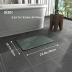 Antislip diatomee badmat