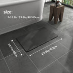 Antislip diatomee badmat