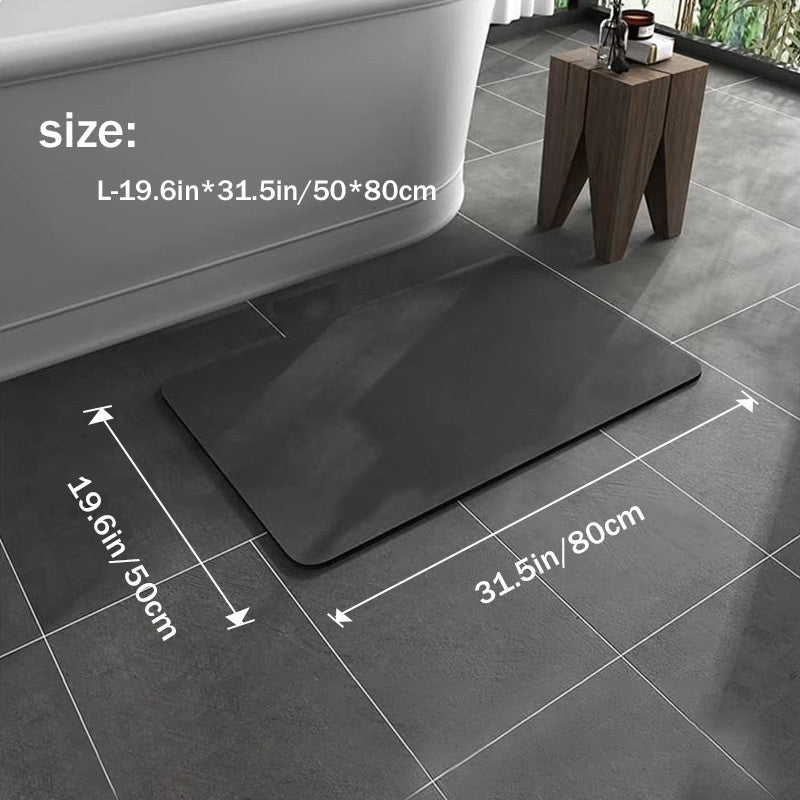 Antislip diatomee badmat