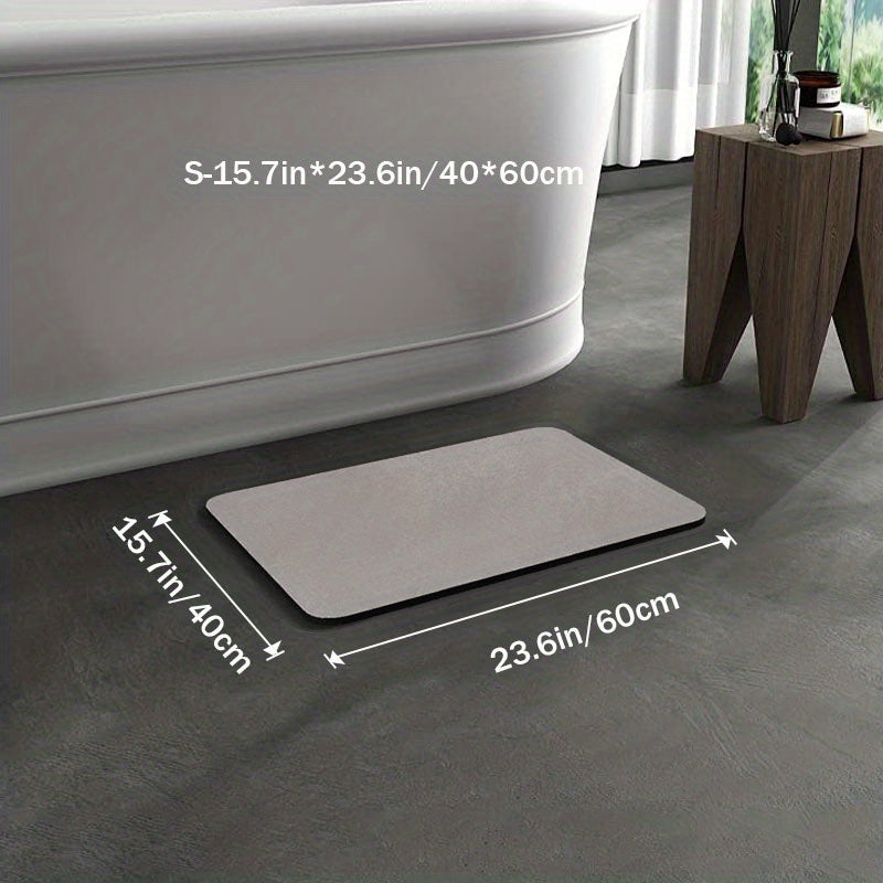 Antislip diatomee badmat