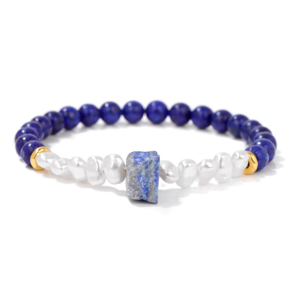 Natuurlijk kristalkralen armband