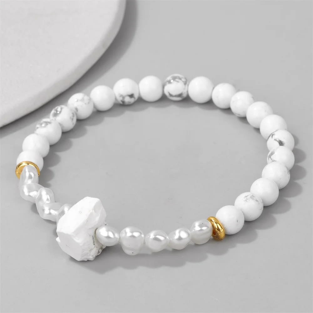 Natuurlijk kristalkralen armband