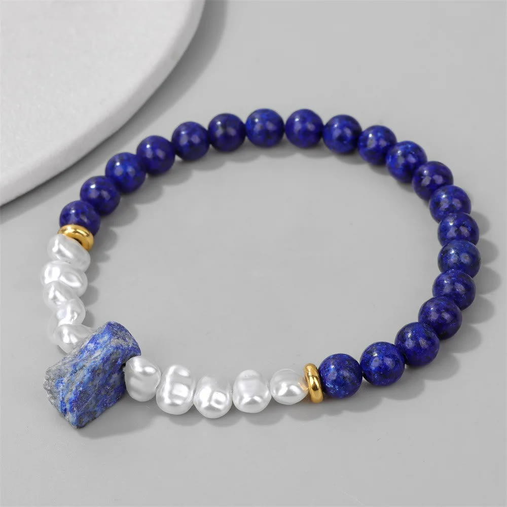 Natuurlijk kristalkralen armband
