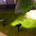 Tuinspot op zonne-energie met 9 LED-kleuren