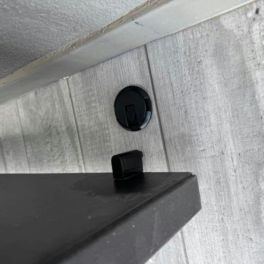 Magnetische deurstopper zonder boren