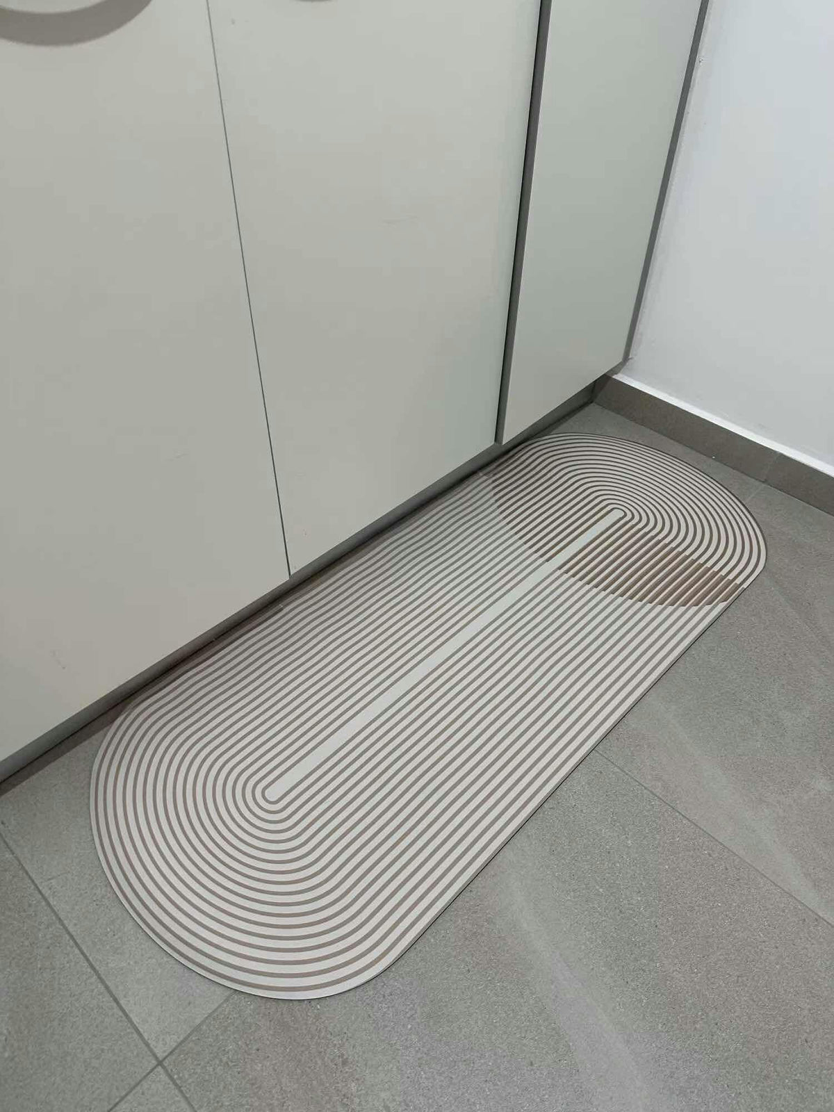 Absorberende antislip keukenmat