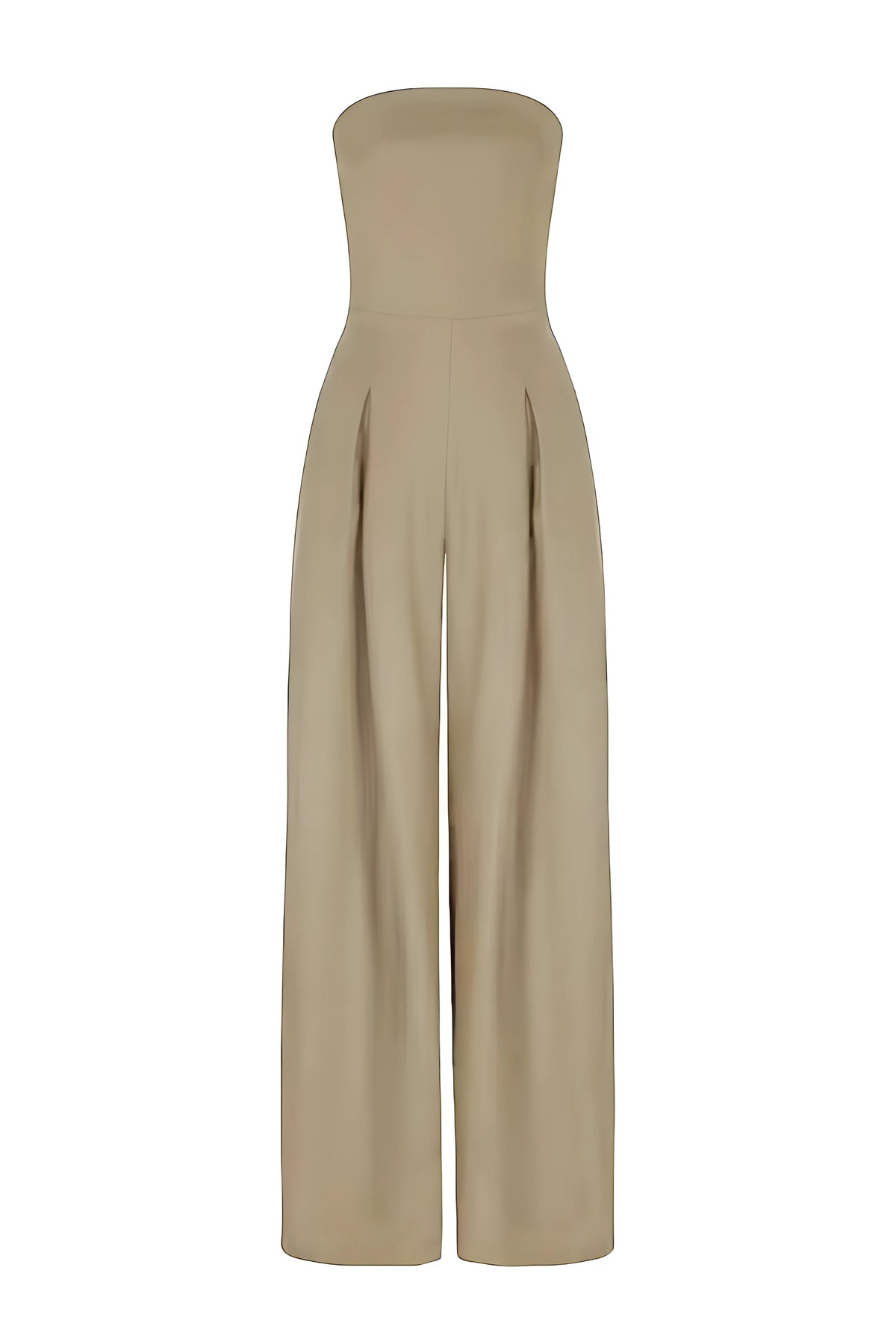 Aurélie | Strapless jumpsuit van polyester