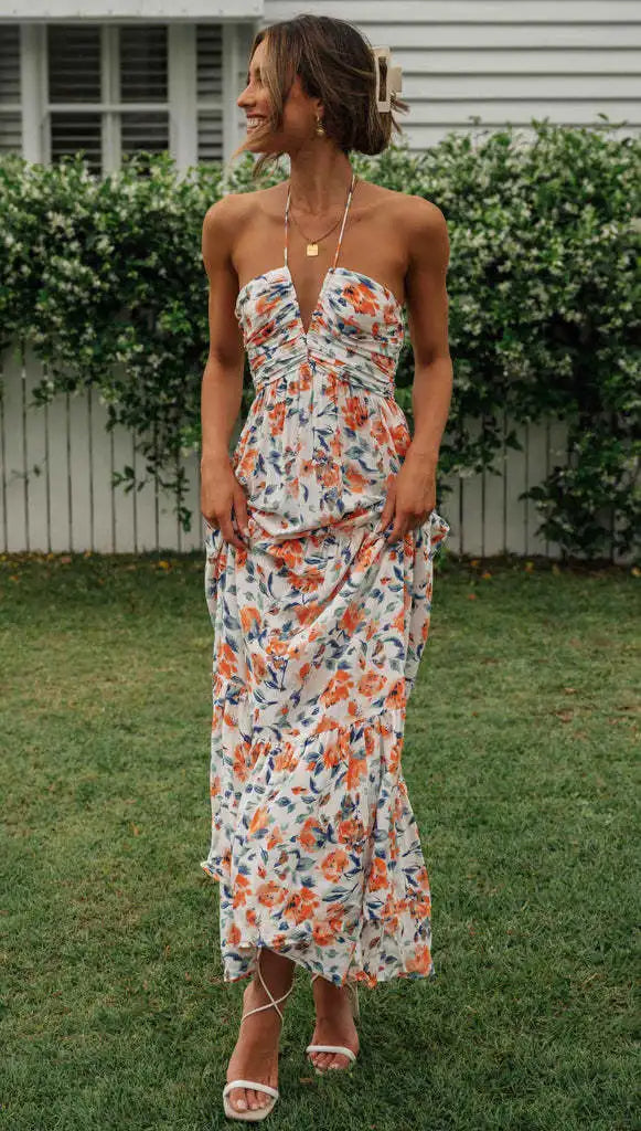 Lina maxi-jurk
