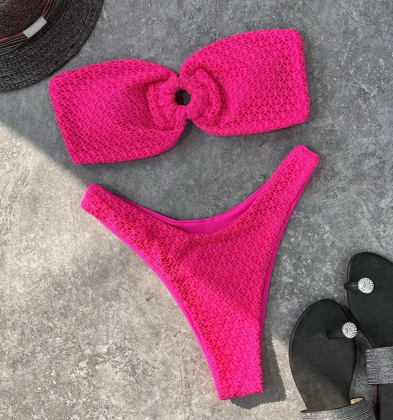 Hannie strapless bikini