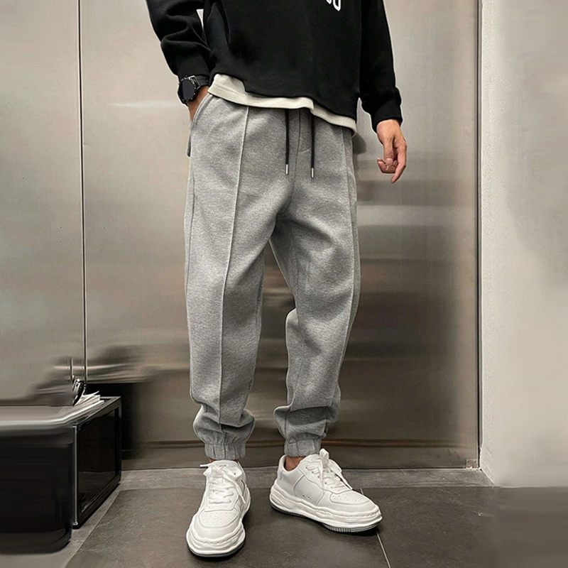 Broek met verstelbare taille en soepele pasvorm