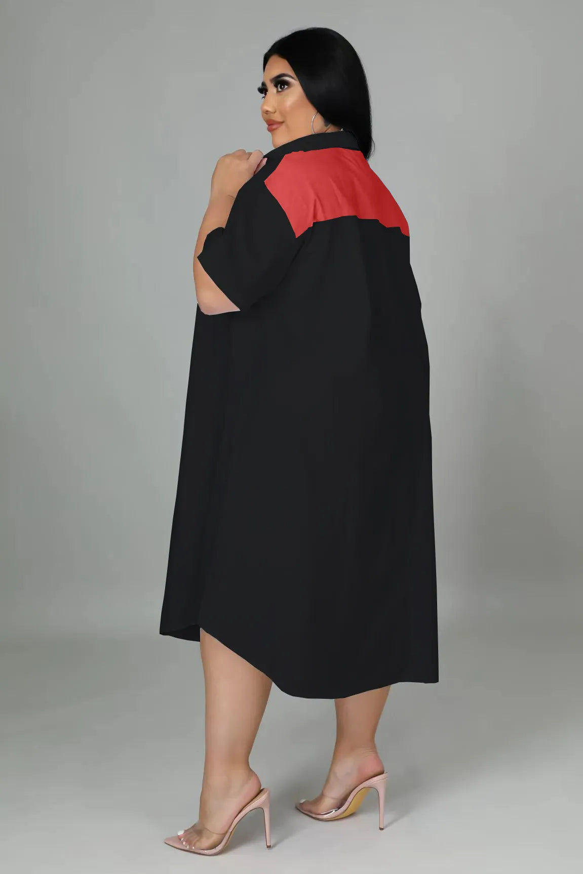 Lalaine plus-size jurk