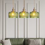Kristallen vintage hanglamp