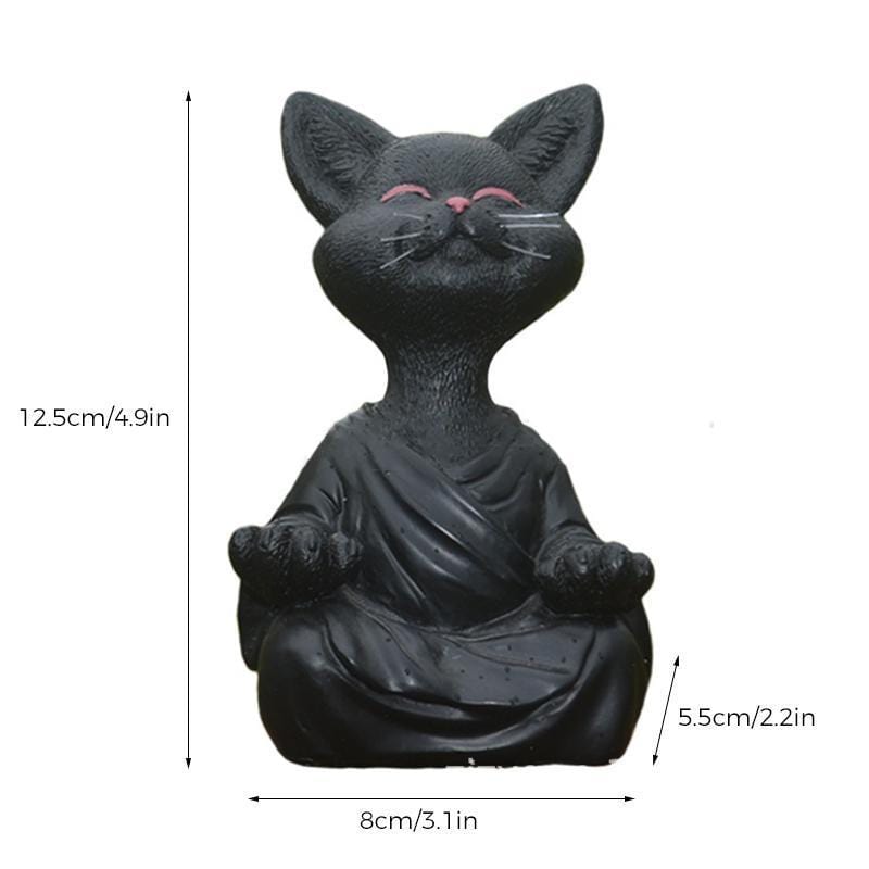 Boeddha-kattenbeeldje