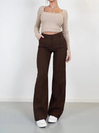 High-Waisted broek