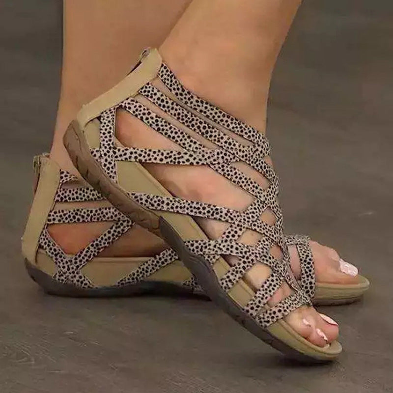 Zweetabsorberende comfortsandalen voor dames