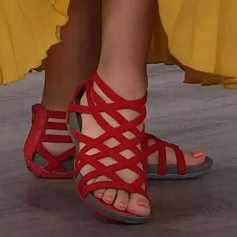 Zweetabsorberende comfortsandalen voor dames