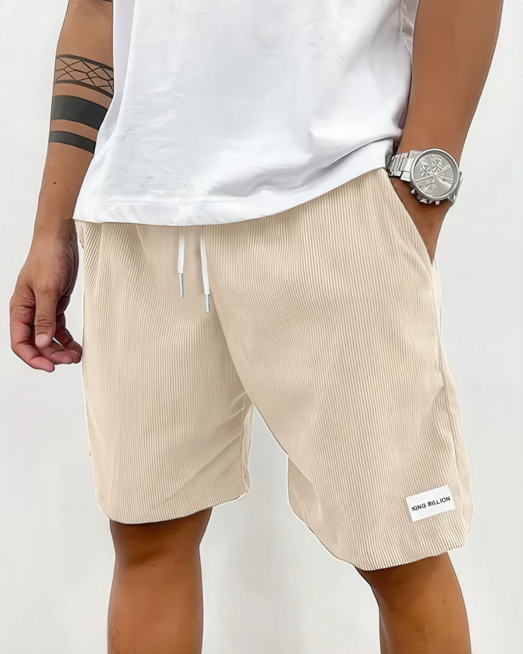 Casual short met losse pasvorm