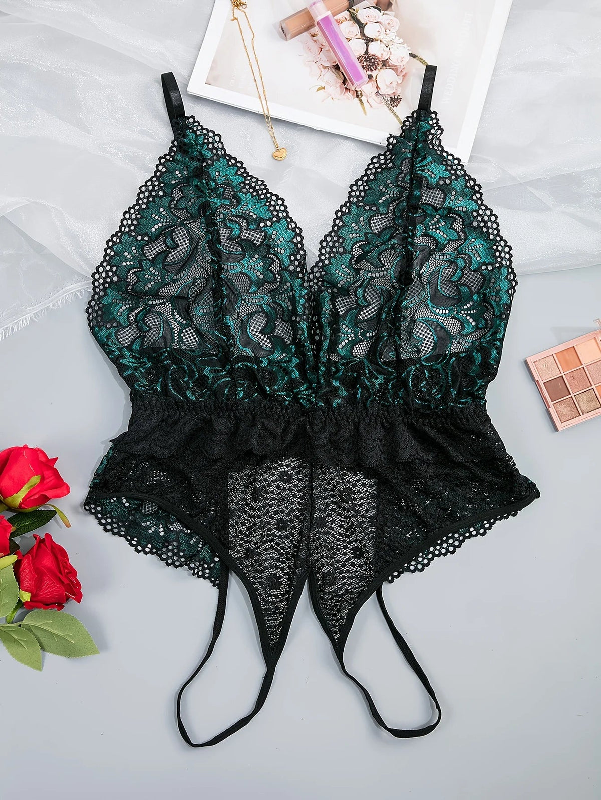 Amber plus-size bodysuit
