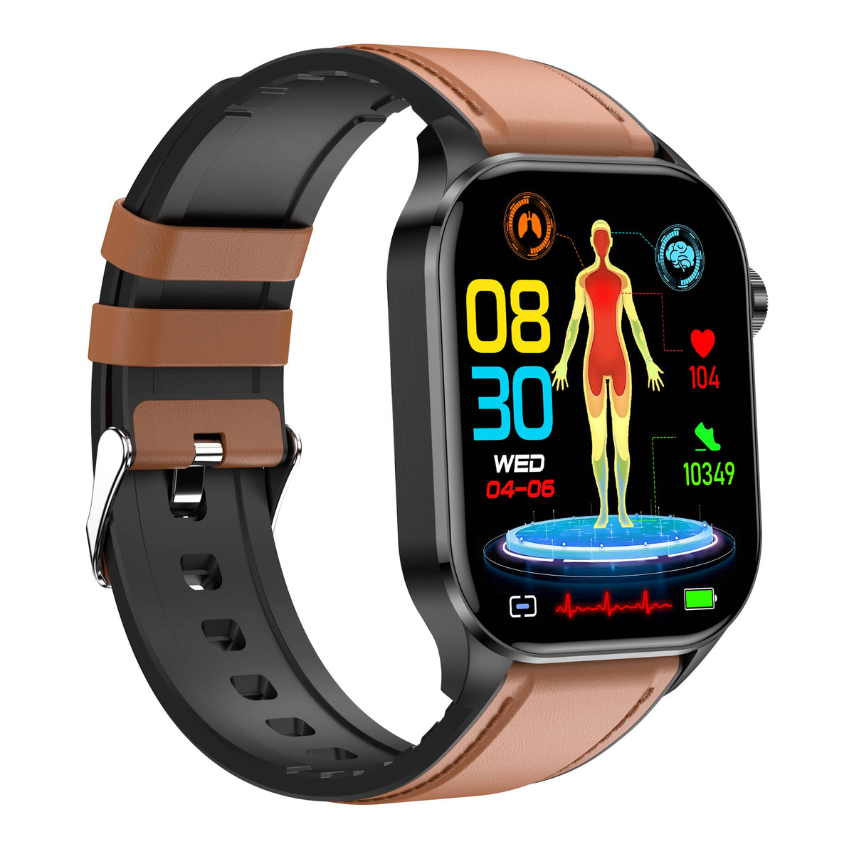 Geavanceerde gezondheid & fitness smartwatch