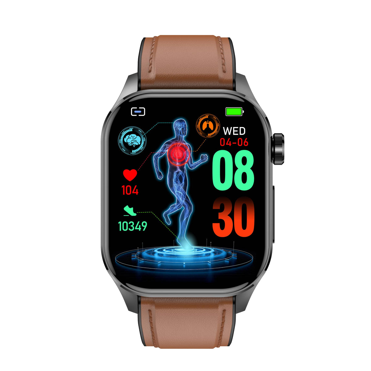 Geavanceerde gezondheid & fitness smartwatch