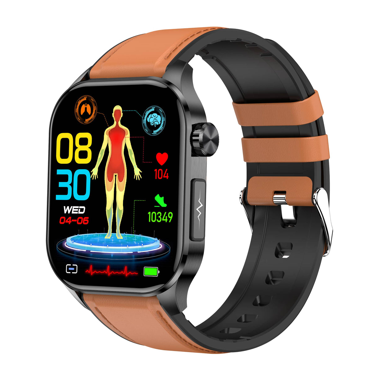 Geavanceerde gezondheid & fitness smartwatch