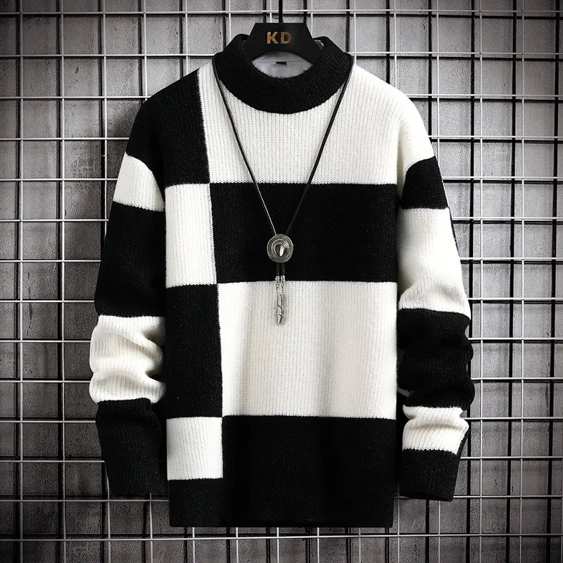 Color patch trui