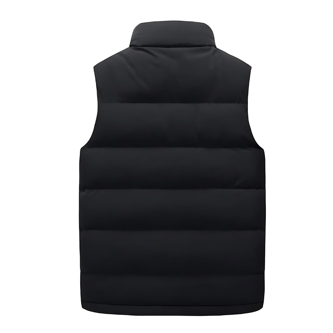 Xander | Gewatteerde herenbodywarmer met zakken