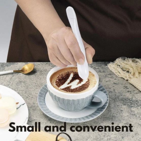 Decoratiepen voor koffie